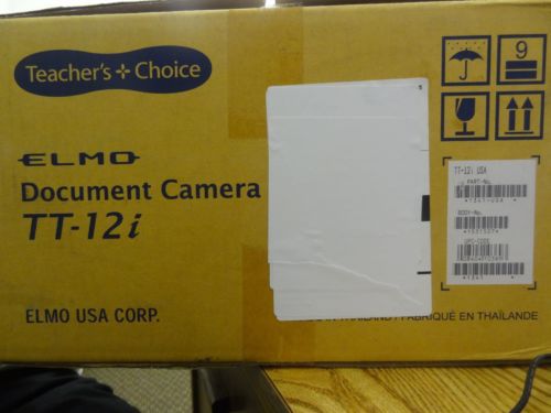 Elmo 1341 model TT-12i Document Camera NAT1341