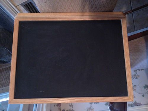24&#034; x 18&#034; Wooden Framed Black Chalk Boardboard