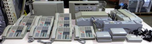 Lot of various nortel / norstar phone equipment nt5b74aabj m7310 mox16 ata2 for sale