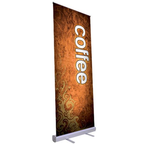 33x79 in Economy Rollup Retractable Banner Stand