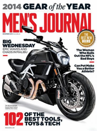 Men&#039;s Journal Magazine Print Subscription-1 year-12 issues per year
