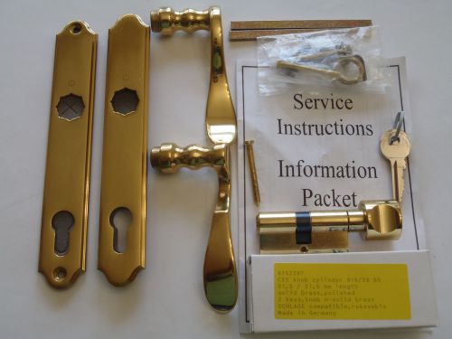 CES Solid Brass Premium Mortise Lock without body Made in Germany  - PK# E040
