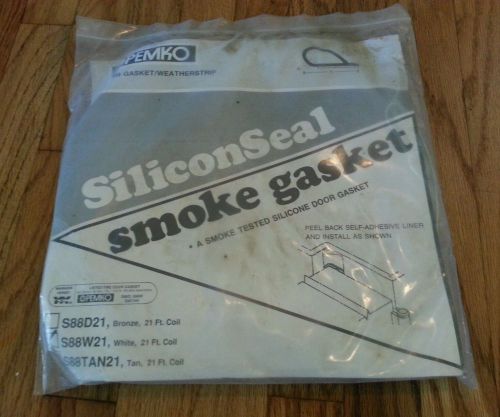 Pemko silicone seal smoke gasket s88w21 21&#039;l new! for sale