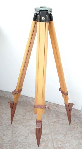 Wood Tripod  Levels &amp; Surveying Equipment Russian made 1990 year SHR 120 Model