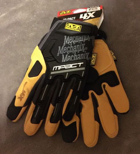 Mechanix Wear Gloves Impact 4X Size Large Brand New Retail 35.00