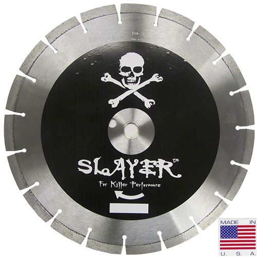 Slayer American Made Premium Masonry Diamond Blade -- 14 Inch