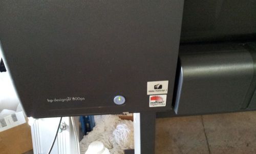 hp designjet 800 42&#034; model with stand.. fulling working condition