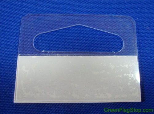 500 Slotted Hang Tab with Adhesive Slot Style (1-3/16&#034;) Merchandise Price Tags