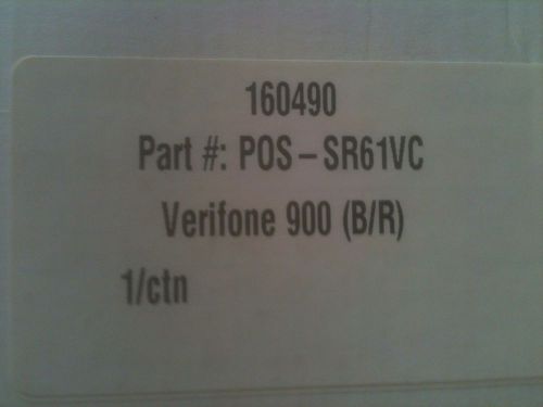 NEW Verifone P900 Ribbon Cartridges Red Black NNOS 5 in Box
