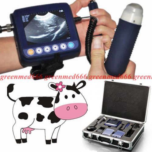 Veterinary WristScan Ultrasound Scanner Machine With Probe Vet Animals Pregnancy