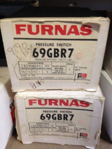 69GBR7 - FURNAS SIEMENS PRESSURE SWITCH NEW IN BOX HUBBELL