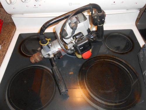 Echo edr-2100 gas powered drill chuck holds 1/2&#034; shank foward/reverse engine for sale
