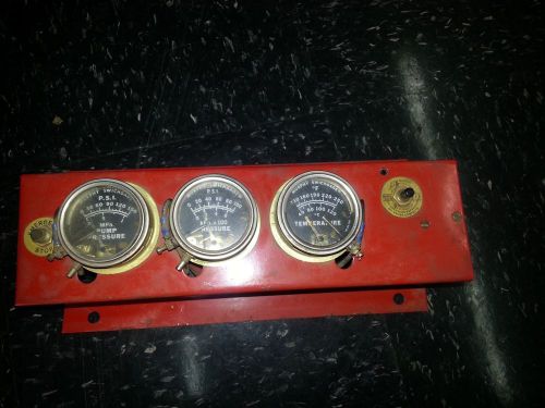 Murphy gauges-mechanical panel murphy engine panel - 75160 series for sale