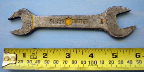 Vintage Open Wrench EF Made in Canada 19/32 11/16