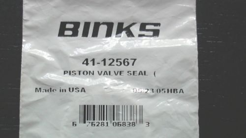 BINKS 41-12567  Seal (lot of 8 seals)