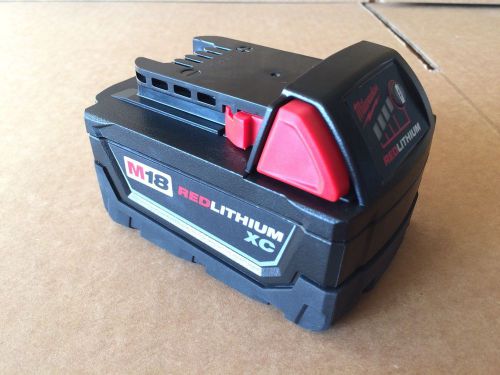 Milwaukee M18 18-Volt Lithium-Ion XC Battery Pack High Capacity 48-11-1828