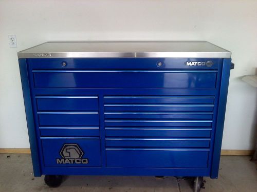 Matco 6s double bay tool box for sale