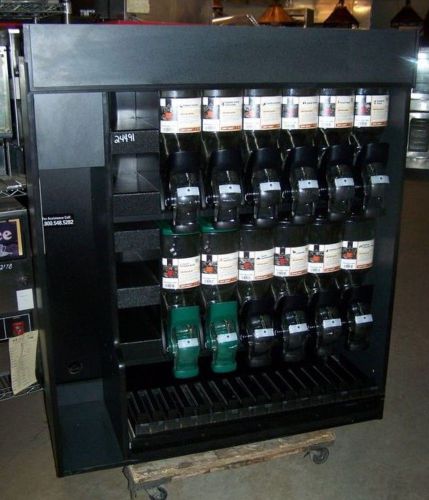 Universal custom 12 hopper coffee bean dispenser for sale