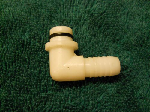 3 - 3/8 &#034; barb inlet / outlet flow fitting for Shurflo pump FREE SHIPPING