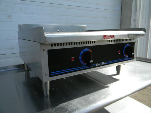 Star-max 5124cd electric counter-top 24&#034; char-broiler for sale