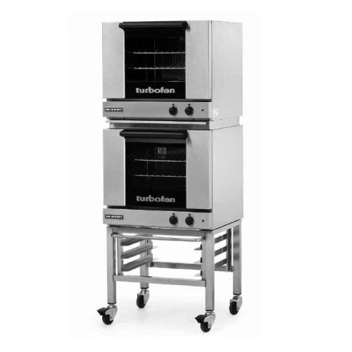Moffat turbofan two 6 tray half size manual electric convection oven e23m3/2 for sale