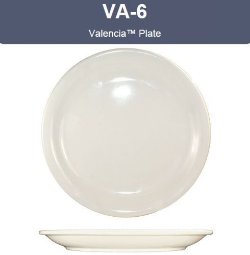 VALENCIA 6-1/2&#034; PLATE-Case of 36- ITI VA6
