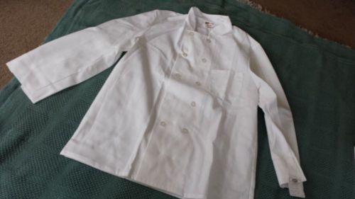 NEW BEST Uniforms White Chefs Jacket Size Medium FAST SHIPPING!