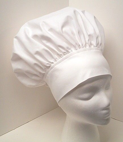 White Toque Chefs Hat / Cap