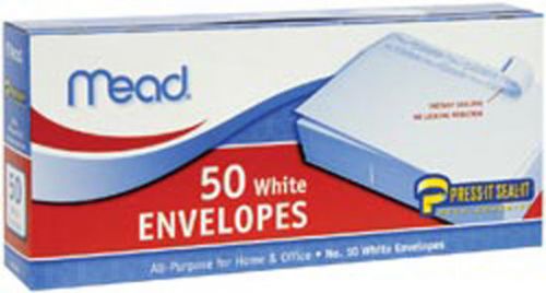Boxed Peel &amp; Stick Envelopes 4-1/8&#034;X9-1/2&#034; 50/Pkg-Regular #10