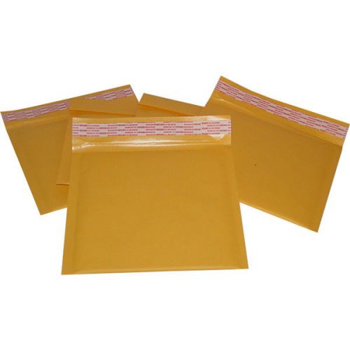 100 CD Kraft Padded Bubble Mailers 7x7&#034; Shipping Mailing Envelopes 7 x 7 Bags