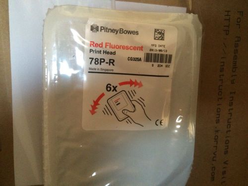Genuine Pitney Bowes 78P-R Red Florescent Ink for Connect+ Series