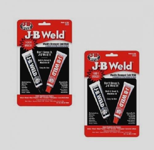 *2 sets!!* jb weld cold steel bonding compound epoxy glue adhesive filler 8265-s for sale