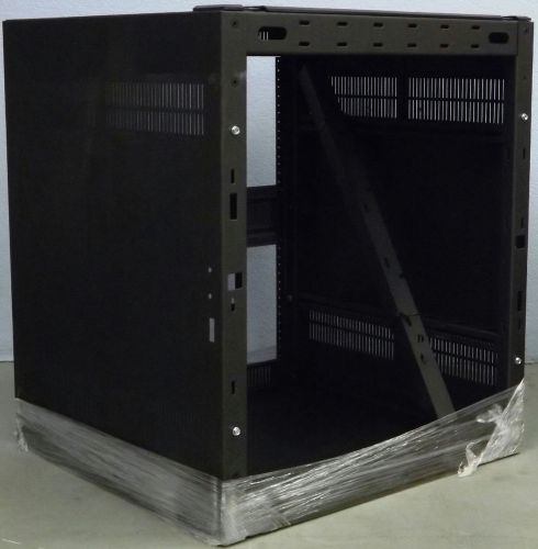 New middle atlantic dwr-12-26 12sp 26 d black wall rack xcaseproaudio for sale
