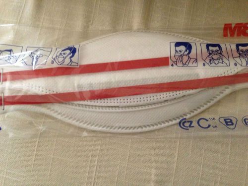 Five (5x) 3M Face Mask Respirator Surgical Medical  Emergency &amp; Natural Disaster