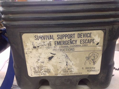 Survival Support Device 8 Minute Emergency Escape