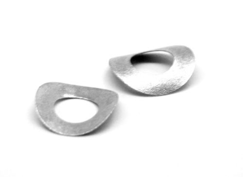 .254x.5x.006 Spring Washer, One-Wave Zinc Plated, Pk 50