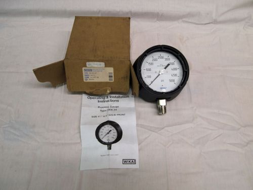 Wika Process Gauge 4.5&#034; Solid Front P/N #9834931