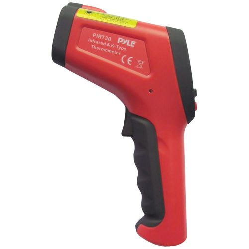 Brand new - pyle pirt30 high-temperature ir thermometer with type k input for sale