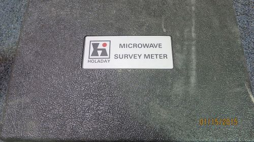 Holaday Hl-1801 Microwave Survey Meter