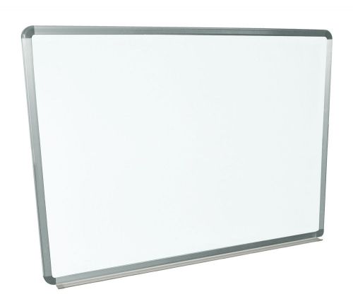 Magnetic dry erase 48&#034; x 36&#034; wallmount whiteboard aluminium frame tray for sale