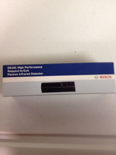 BOSCH SECURITY VIDEO DS161 Security Video Pir Request To Exit Sensor Withperp So