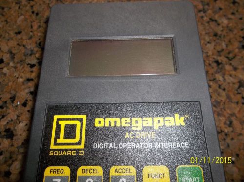 Square D Omegapak AC Drive Digital Operator Interface