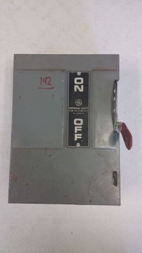 General Electric Cat# TG4322 Model# 4 , 60 Amp Switch