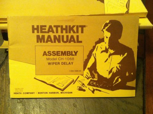 Heathkit  CH-1068 Assembly-Operation Manual   *Original*  Rare!