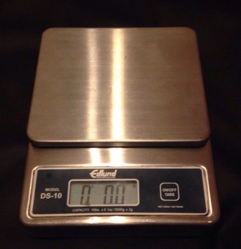 Elund ds-10 10lb capacity digital scale nsf certified usda accepted for sale
