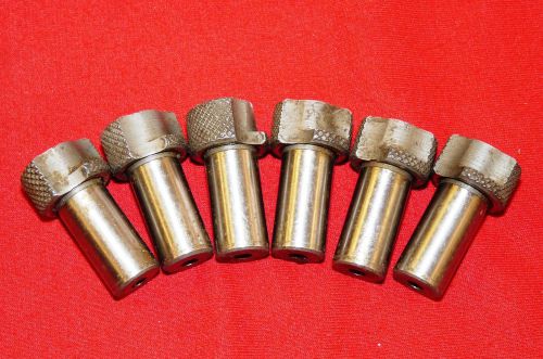 Acme sf-32-16 slip-fixed renewable drill bushings #18 x 1/2 x 1&#034;  lot of 6 usa for sale