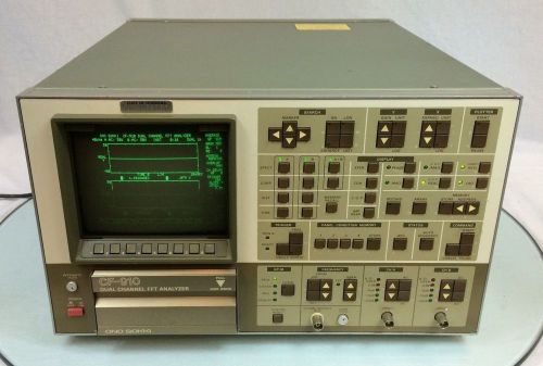 Ono Sokki CF-910 Portable Dual Channel FFT Analyzer
