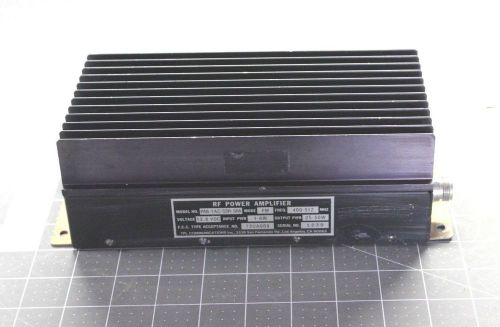 TPL Communications RF Power Amplifier Model: PA6-1AC-SSR-SPA