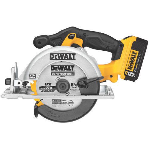 Dewalt dcs391p1 20v max* cordless lithium-ion 6 1/2&#034; circular saw kit for sale