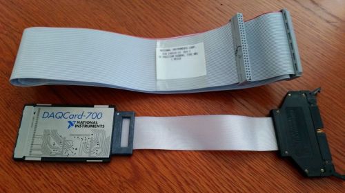 National Instruments DAQCard-700 NI Card PCMCIA Analog Multifunction Free Cable